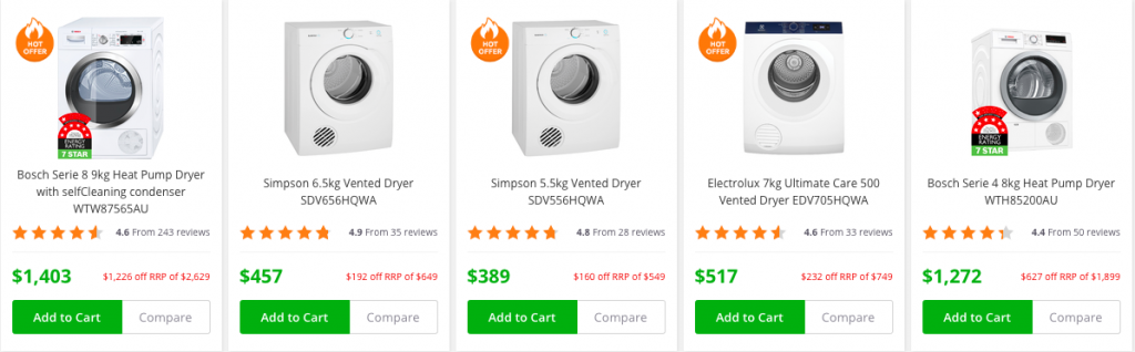 Best-Seller-Dryers