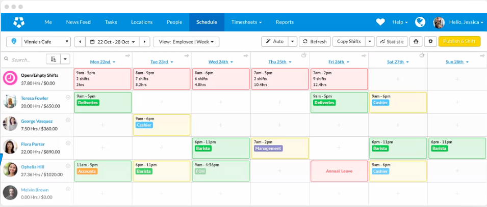 Scheduling Software