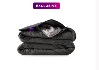 Purple_Gravity Weighted Blanket